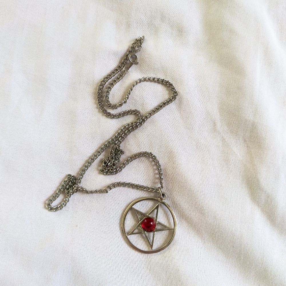 Pentagram necklace